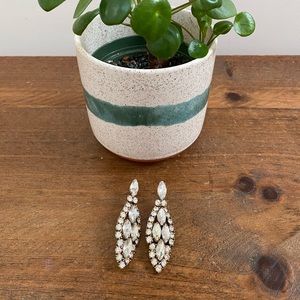 Sparkly Jcrew pendant earrings